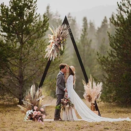 triangle wedding arch triangle wedding arch