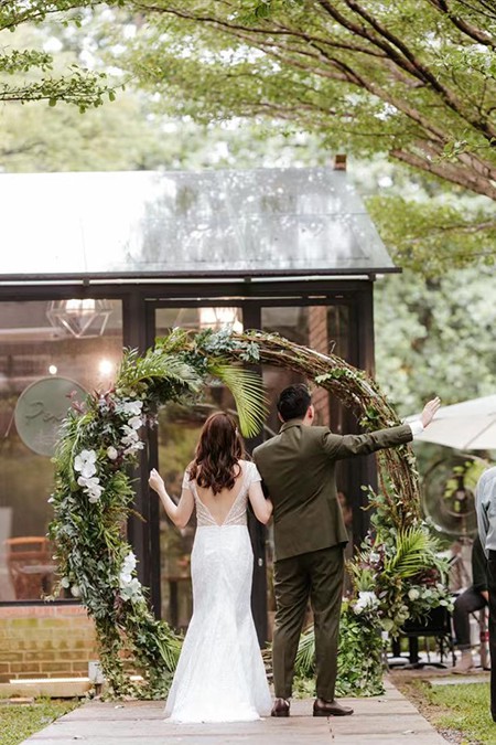 outdoor rustic wedding arch outdoor rustic wedding arch