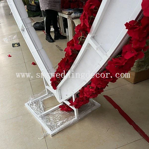 product-600-600 red heart flower arch