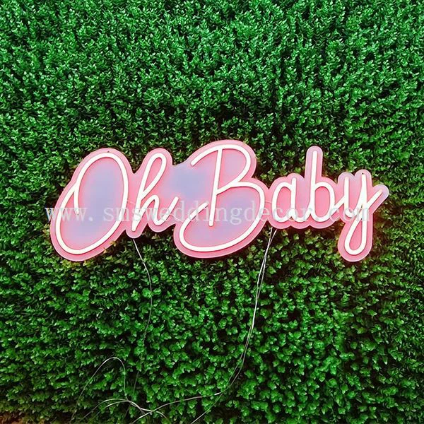 neon sign oh baby