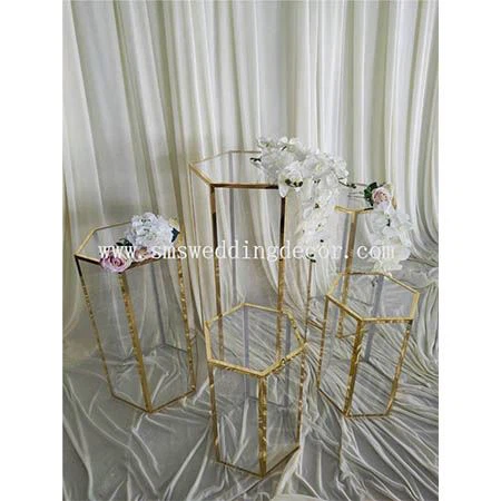 clear perspex plinth