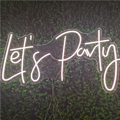 Letreros LED de neón personalizados
