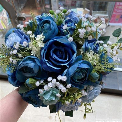 Ramo de flores de mano para boda