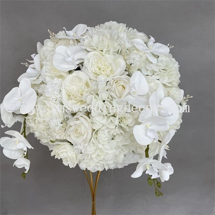 all white floral centerpieces(001)