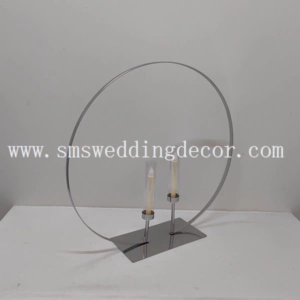large round candle holder