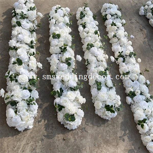 long artificial flower runner