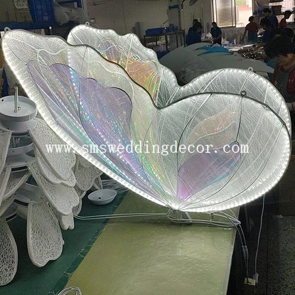 giant light up butterflies