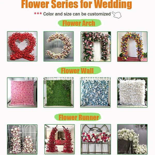 artificial flower wall decor