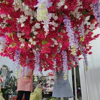 Decoración del techo de la boda